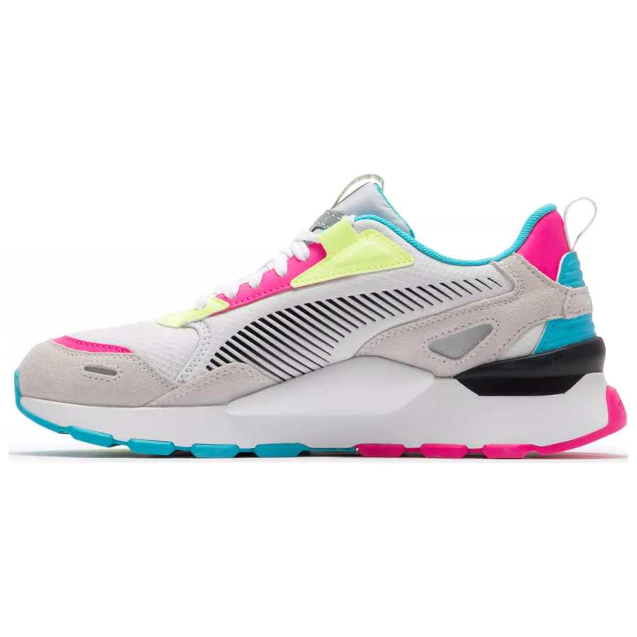 PUMA RS 3.0 Textile, Split Cow Leather, Artificial Leather Cushioning Abrasion Resistant Cushioning, Wear Resistant