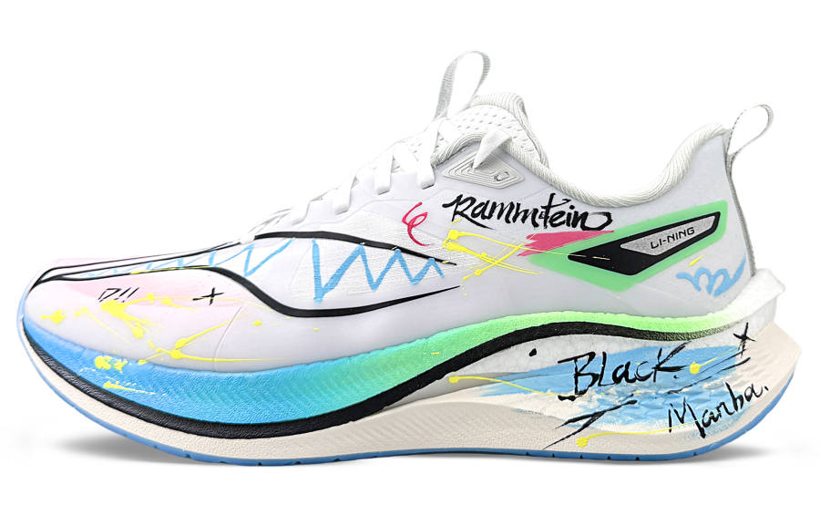 Li-Ning Li Ning Red Hare 7 Pro Abrasion Resistant Cushioning Low top Training Running Shoes Men's White