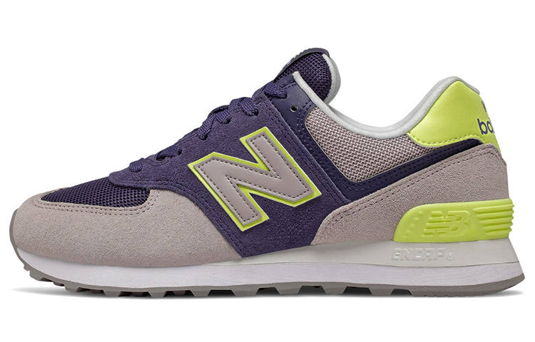 New Balance 574 Wmns New Balance 'Indigo Lemon Slush' Women's