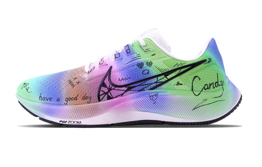 Nike Nike Pegasus 38 Cushioning Slip Resistant Abrasion Resistant Low top Running Shoes Men's Multicolor