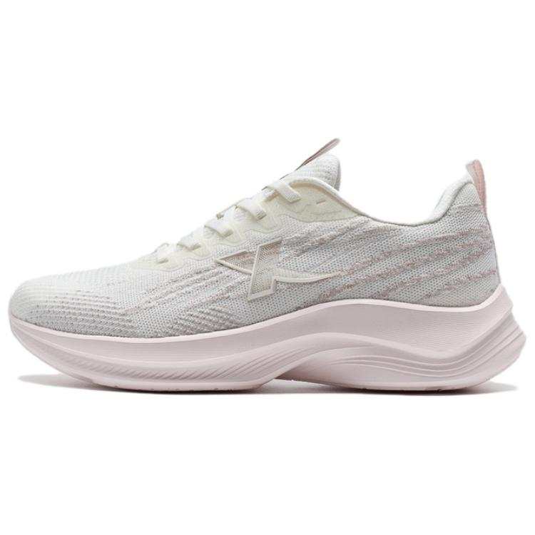 XTEP Abrasion Resistant Rebound Low top Running Shoes Women's White Pink
