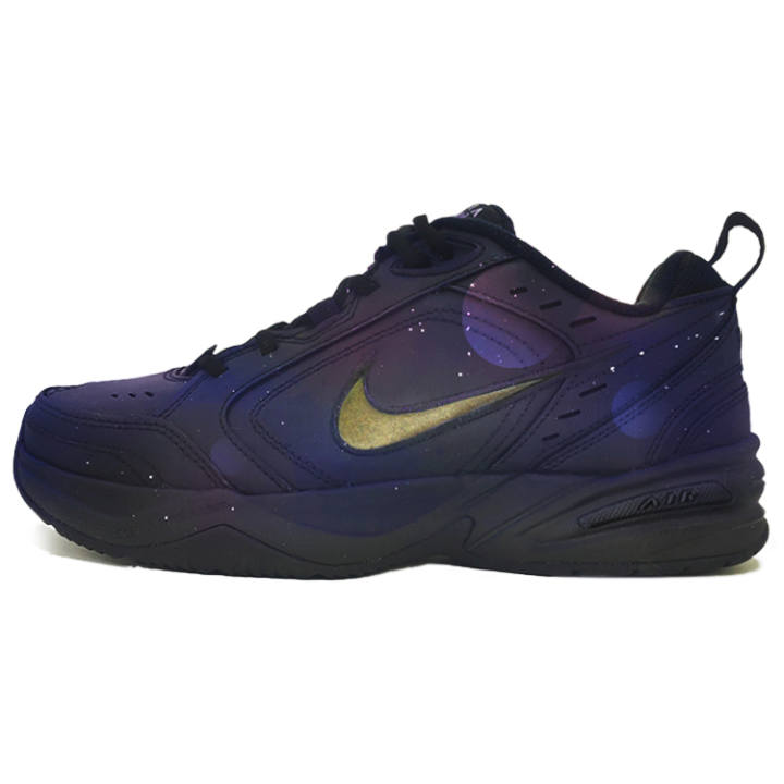 Nike Nike Air Monarch 4 Chunky Sneakers Unisex Low Top Blue/Purple