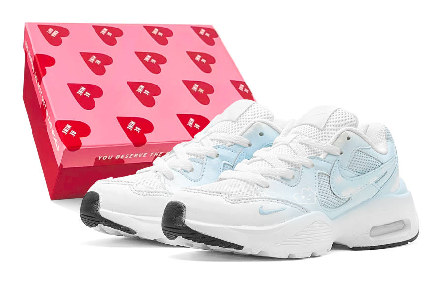 Nike Nike Air Max Fusion Abrasion Resistant Abrasion Resistant Low top Running Shoes Women's Blue White