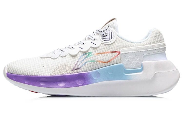 Li-Ning Li Ning Running Shoes Men's Low Top White