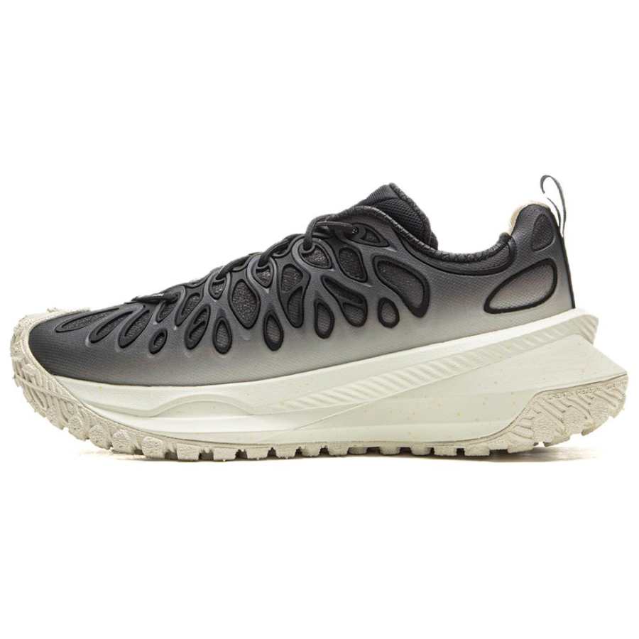 Li-Ning Li Ning Cushioning Reflective Abrasion Resistant Low top Casual Running Shoes Unisex Black White
