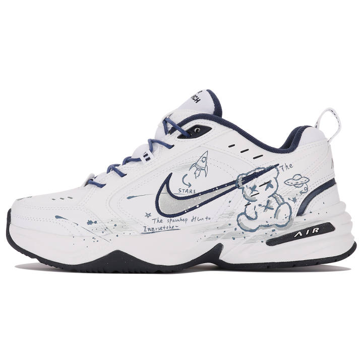 Nike Nike Air Monarch 4 Cushioning Slip Resistant Abrasion Resistant Height Increasing Low top Chunky Sneakers Unisex