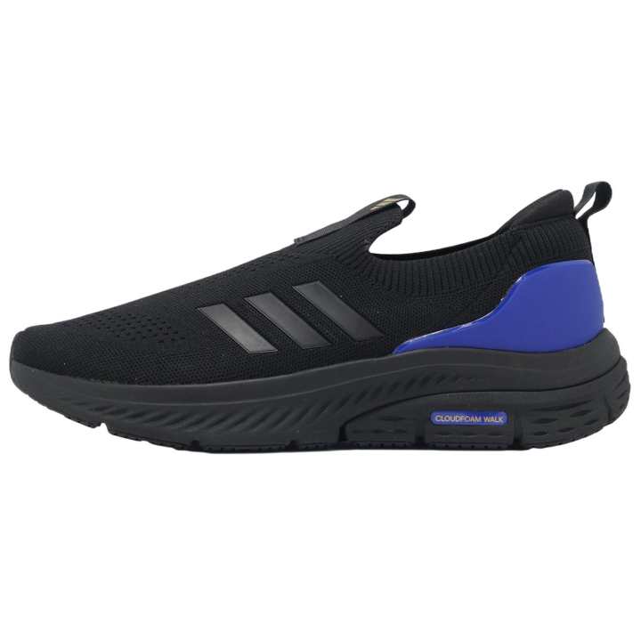 Adidas Adidas Cloudfoam Breathable Low top Running Shoes Men's Black Blue