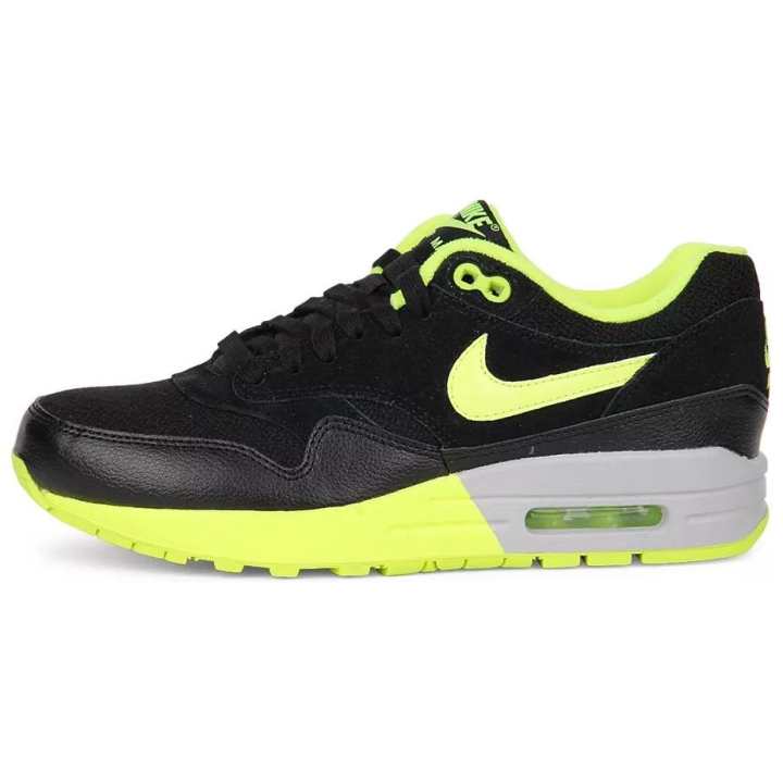 Nike Nike Air Max 1 Low top Casual Running Shoes Women's Black