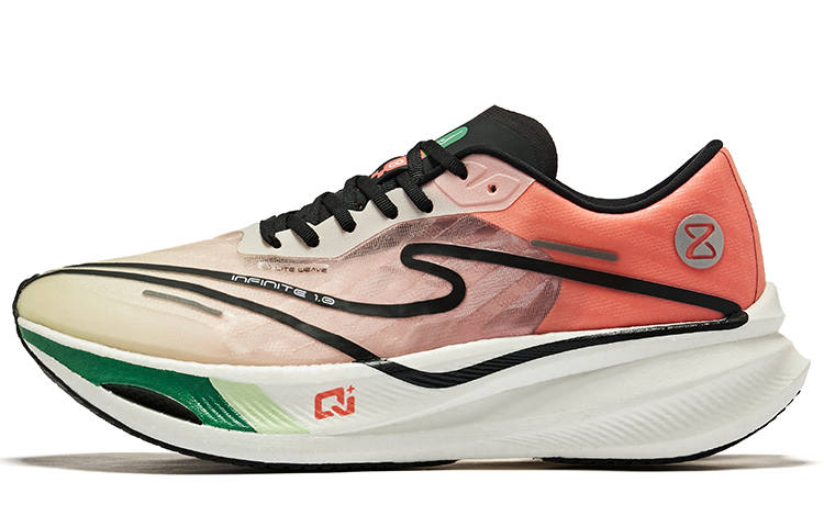 Erke Zhijing 1.0 Cushioning, Wear Resistant Low top Running Shoes Men's Watermelon Color