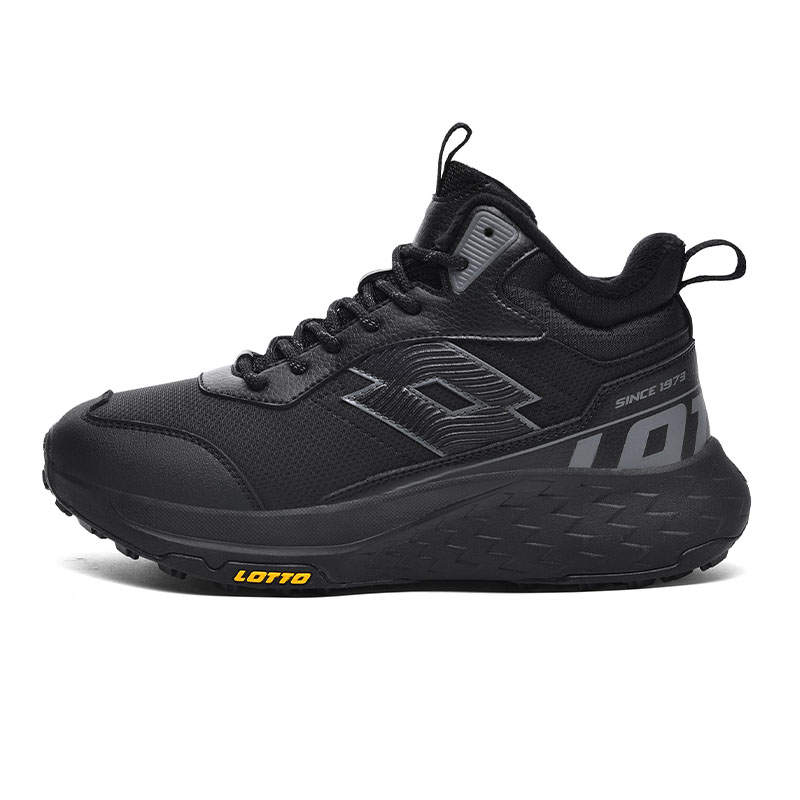 LOTTO Fleece Lined Snow Boots Cushioning Slip Resistant Abrasion Resistant Thermal Height Increasing High top