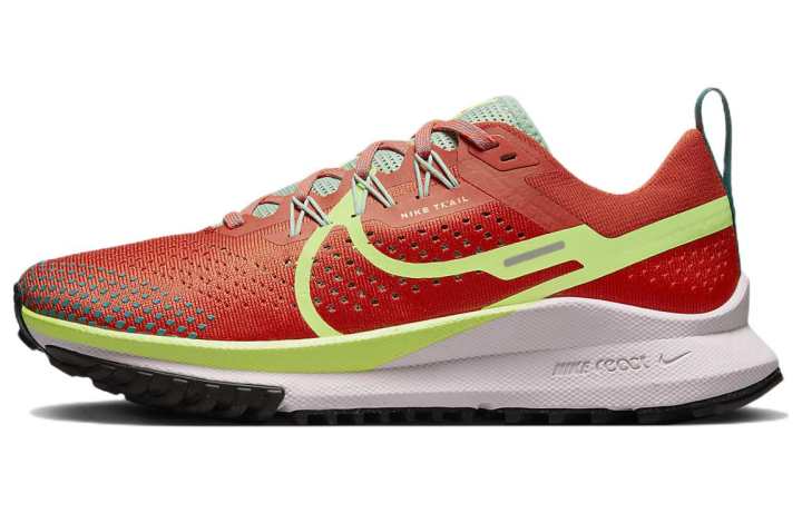 Nike Nike React Pegasus Trail 4 Mantra Orange Enamel Green Bicoastal Ghost Green Women's