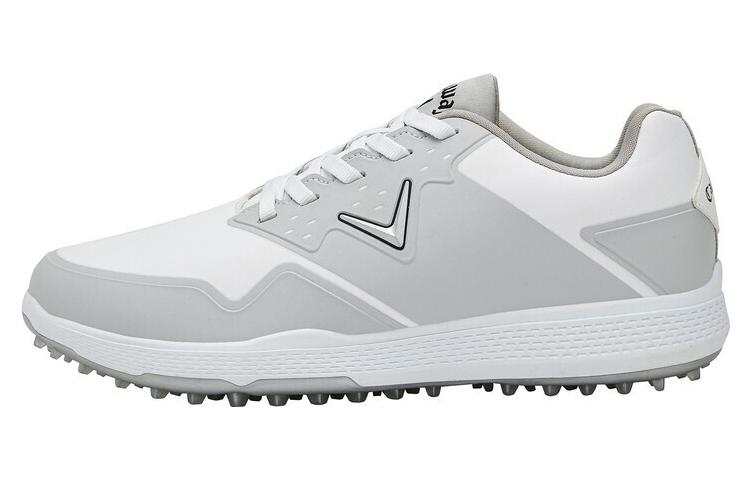 Callaway Chev Ace Breathable Low top Golf Shoes Men's White Gray