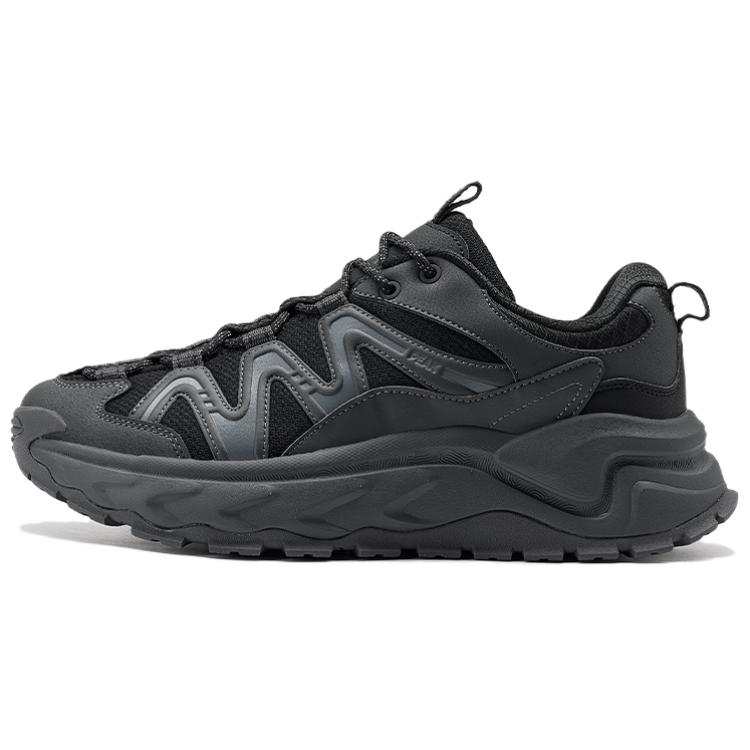 PEAK Outdoor Shoes Men's Low Top Dark Gray Black