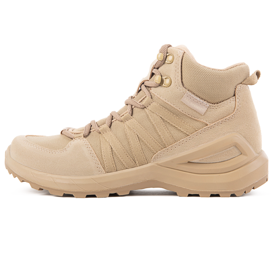 SLEADER Explorer Collection Cushioning, Abrasion Resistant, Waterproof, Slip Resistant Mid Top Outdoor Shoes Men's Sand