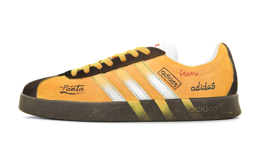 Adidas Adidas VL COURT 2.0 Slip Resistant Abrasion Resistant Low top German Army Trainers Unisex Black Pink