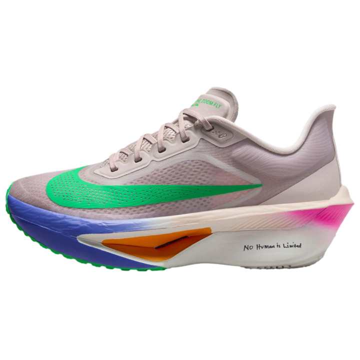 Nike Nike Zoom Fly 6 Breathable Support Marathon Running Shoes Women's Light Purple Green