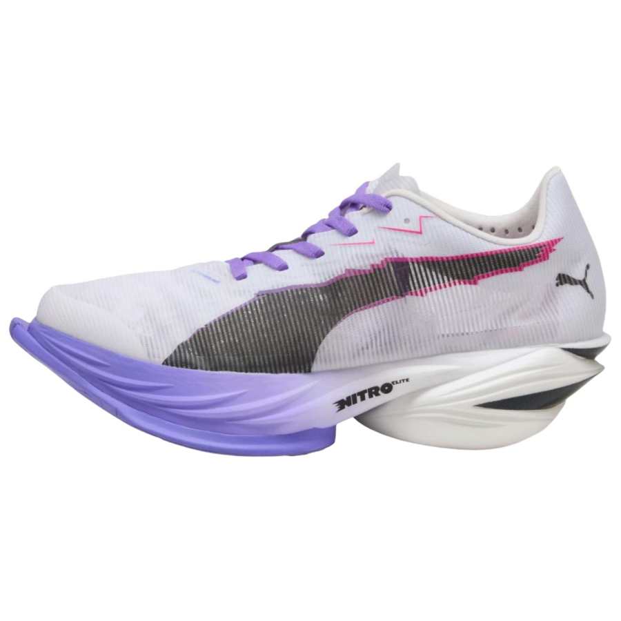 PUMA FAST R NITRO Elite 3 Breathable Support Lightweight Running Shoes Women's White