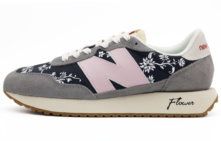 New Balance New Balance NB 237 Slip Resistant, Abrasion Resistant, Breathable Low top Running Shoes Unisex Beige Pink