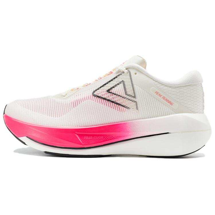 PEAK Cushioning Slip Resistant Abrasion Resistant Thermal Rebound Low top Running Shoes Women's Super Light Pink