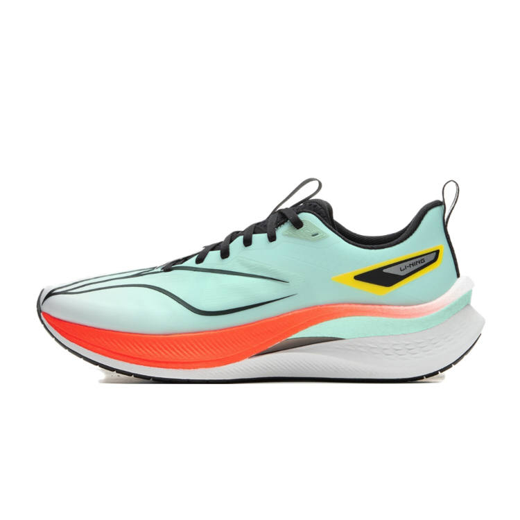 Li-Ning Li Ning Red Hare 7 Pro TPU Cushioning Slip Resistant Low top Casual Running Shoes Men's White Green