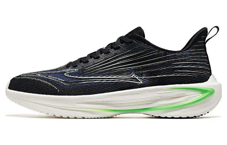 Erke Comfortable Slip Resistant, Abrasion Resistant, Breathable Low top Casual Running Shoes Men's Black Blue Green