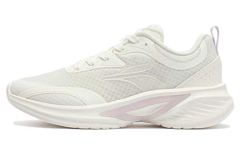 361° Breathable And Resilient Low top Running Shoes Women's White Purple