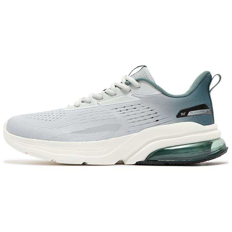 361° Slip Resistant, Abrasion Resistant, Breathable Low top Running Shoes Men's Gray Green