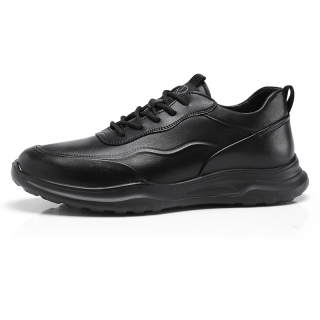 QIANGREN 3515 Men's Casual Shoes Men's Black