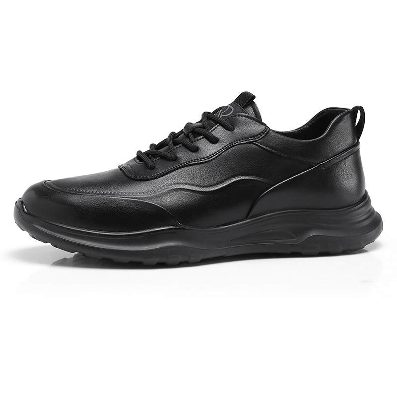 QIANGREN 3515 Men's Casual Shoes Men's Black