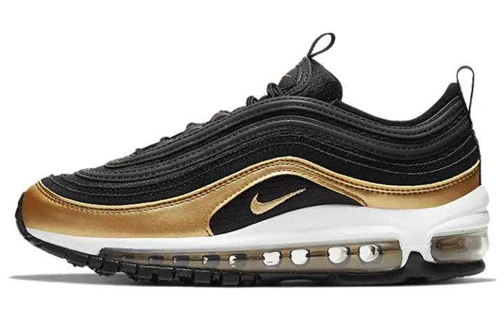 Nike Nike Air Max 97 'Black Metallic Gold' Gs