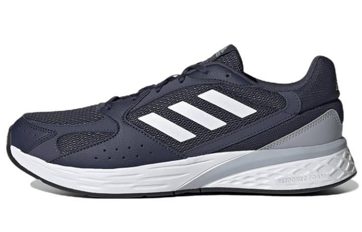 Adidas Adidas Response Abrasion Resistant Low top Running Shoes Men's Dark Blue