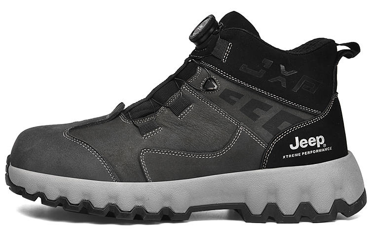 Jeep Non Slip And Waterproof Short Outdoor Boots Men's Black