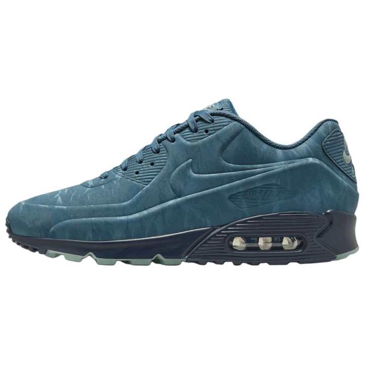 Nike Nike Air Max 90 Comfortable And Lightweight Abrasion Resistant Abrasion Resistant Low top Running Shoes Unisex Blue