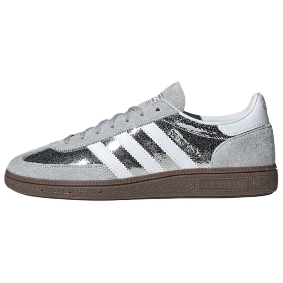 Adidas Originals HANDBALL SPEZIAL Abrasion Resistant Abrasion Resistant Low top German Army Trainers Unisex Gray Silver