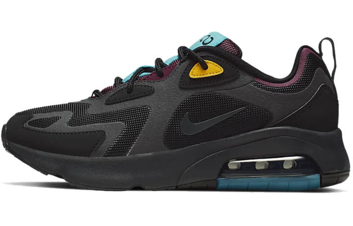 Nike Nike Air Max 200 Black Bordeaux Women's