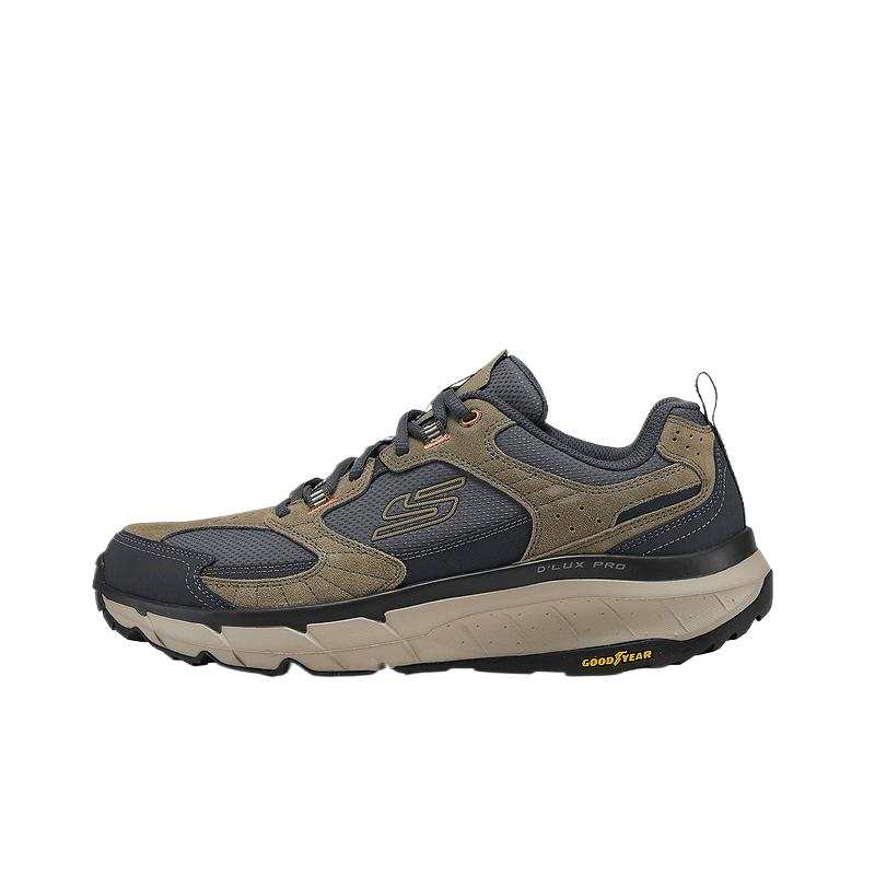 Skechers D'Lux Pro Abrasion Resistant, Breathable, Lightweight Low top Outdoor Shoes Men's Taupe