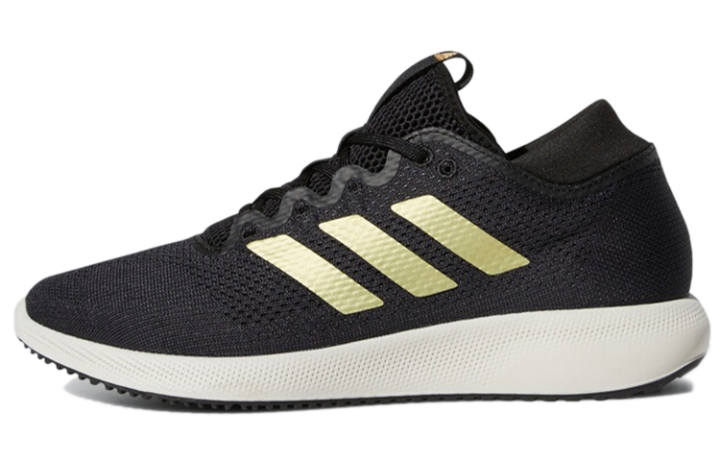Adidas Adidas Edge Fle Fabric Breathable Low top Running Shoes Women's Black