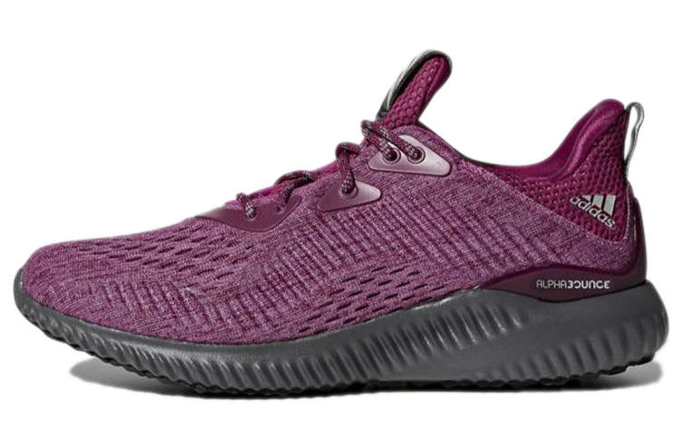 Adidas Adidas AlphaBounce Mesh Slip Resistant Abrasion Resistant Slip Resistant Abrasion Resistant Low top Running Shoes