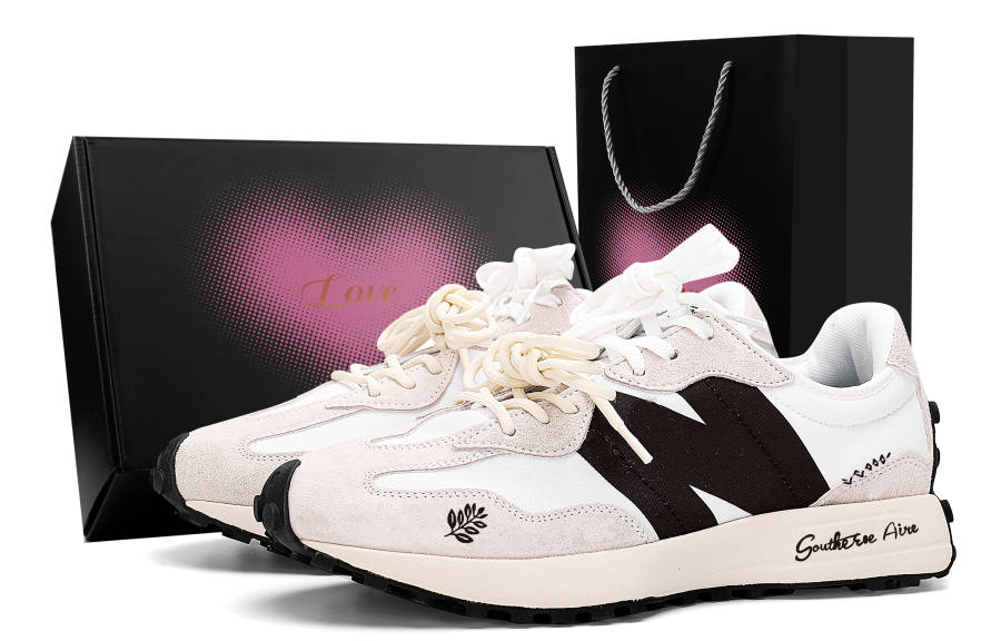 New Balance New Balance NB 327 Abrasion Resistant Low top Casual City Commuting Running Shoes Men's Coffee