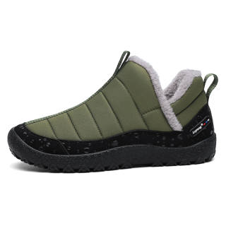 Leyang Fleece Lined Comfortable Outdoor Shoes Men's Khaki