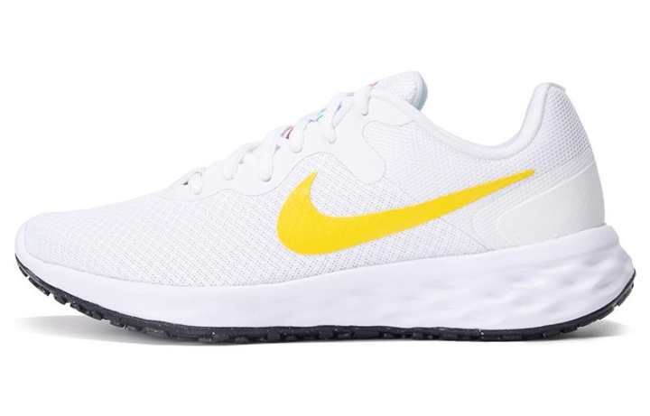 Nike Nike Revolution 6 Next Nature 'White Opti Yellow' Women's
