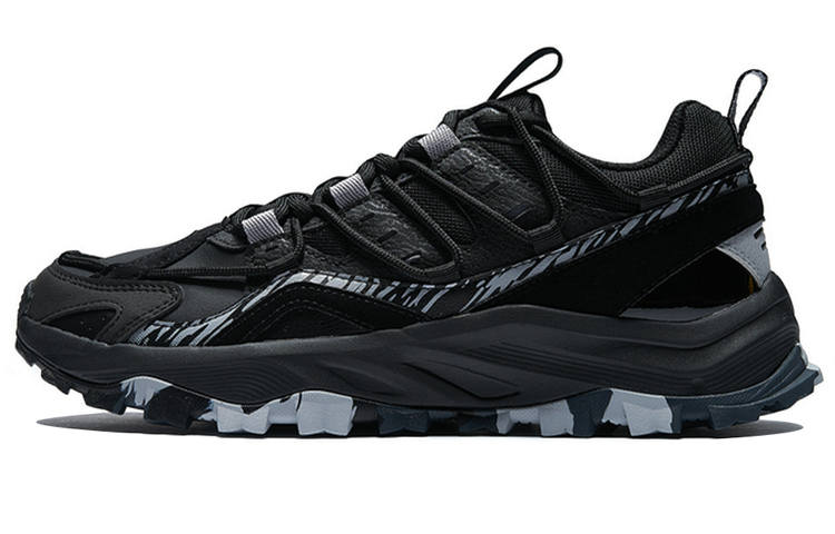 XTEP Fabric Slip Resistant Abrasion Resistant Low top Outdoor Shoes Men's