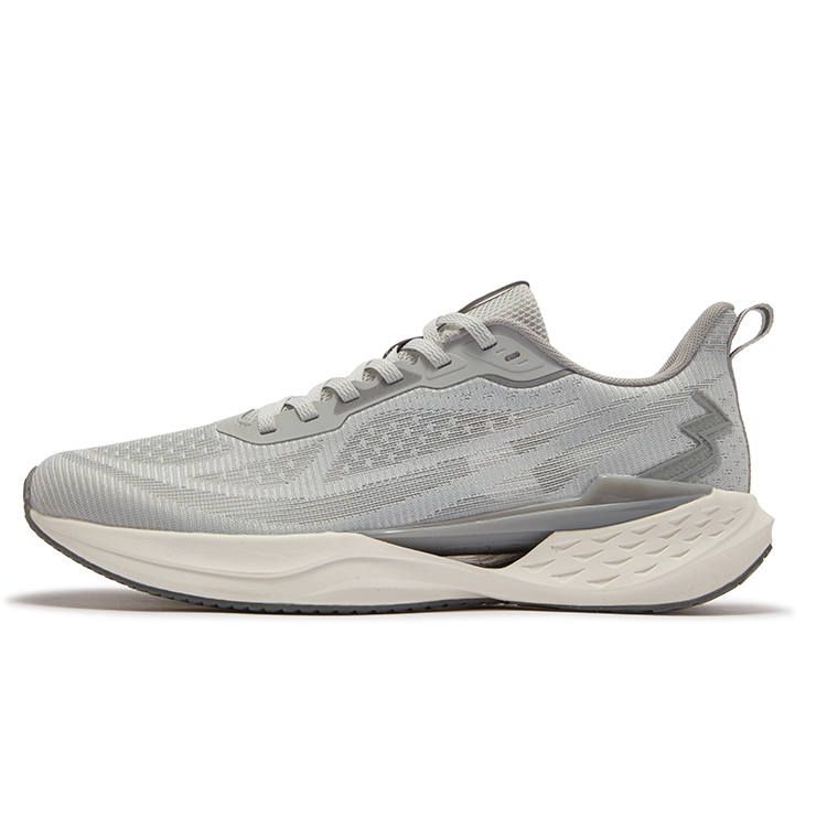 361° Slip Resistant, Abrasion Resistant, Breathable Low top Casual Running Shoes Men's Recycling Gray