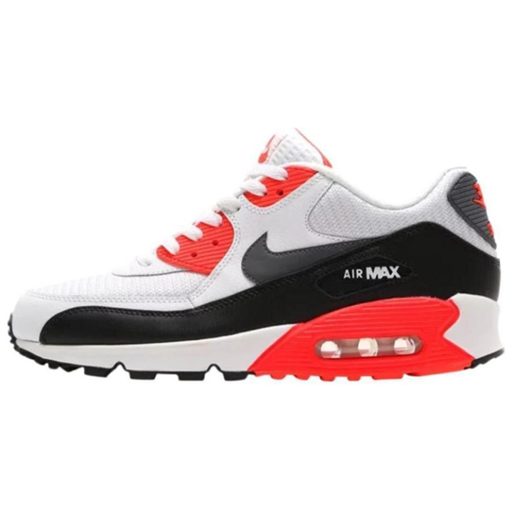 Nike Nike Air Max 90 Low top Casual Running Shoes Men's Black White