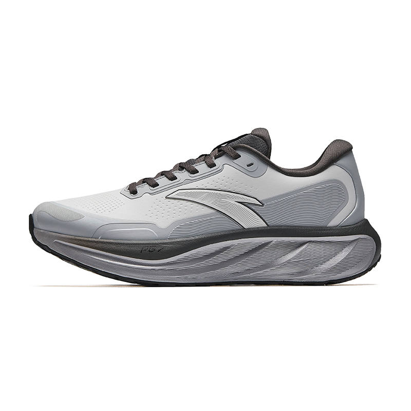Anta Travel 2.5 Fabric Running Shoes Men's Cumulus Gray
