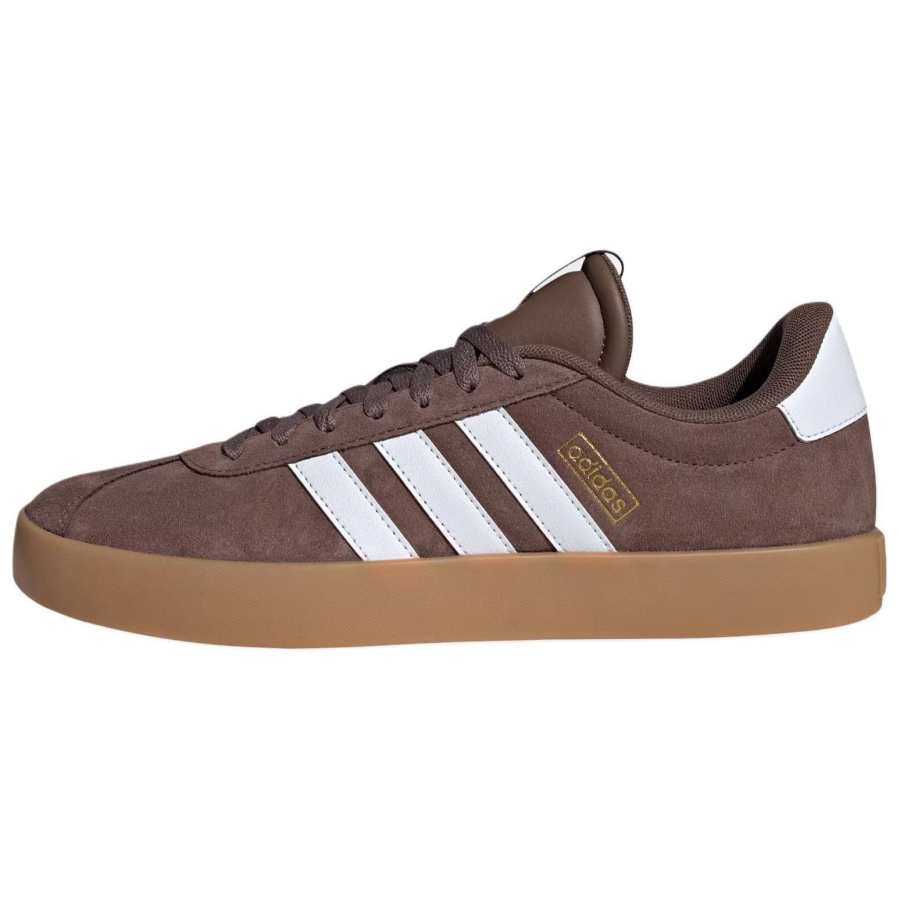 Adidas Adidas VL COURT 3.0 Comfortable Low top Skateboard Shoes Unisex Brown White