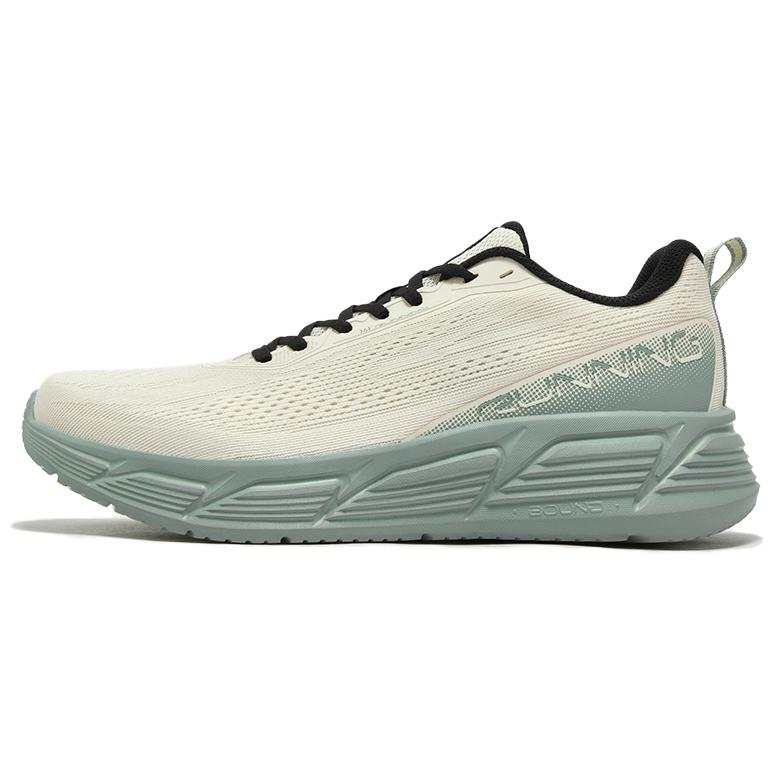361° Slip Resistant, Abrasion Resistant, Lightweight Low top Casual Running Shoes Men's Beige Green