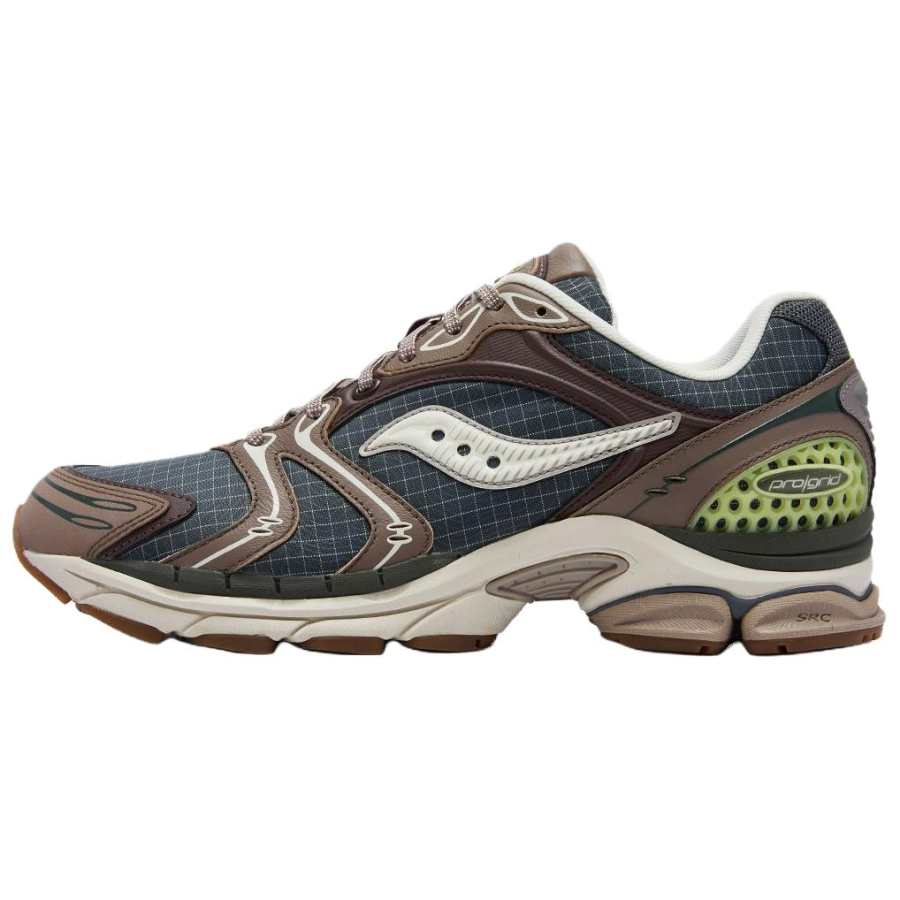 Saucony ProGrid Triumph Victory 4 Running Shoes Unisex Gray Brown