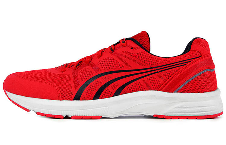 DO-WIN DO WIN Marathon Journey Cushioning Slip Resistant Abrasion Resistant Breathable Low top Running Shoes Unisex Red White