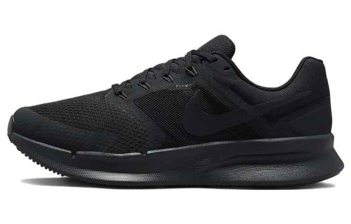 Nike Nike Run Swift 3 Comfortable Cushioning Abrasion Resistant Breathable Support Low top Casual Running Shoes Men's Black